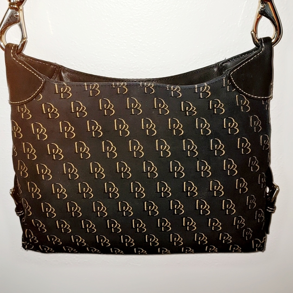 Bally Black Monogram Shoulder Bag